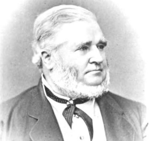 Portrait of Alexander Mitchell, 1817-1887.