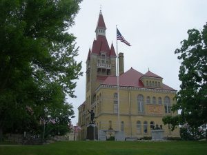 Washington County's 1889 courthouse, now home to the Washington County Historical Society and the Old Courthouse Museum.