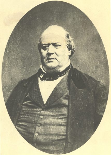 Portrait of George Walker, one of Milwaukee's original founders. He was elected mayor twice, first in 1851 and again in 1853. 