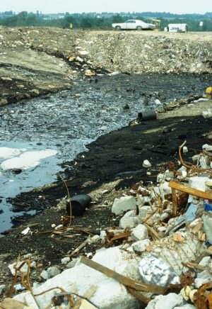This 1980 photograph shows a portion of a landfill in Germantown that closed in 1989.