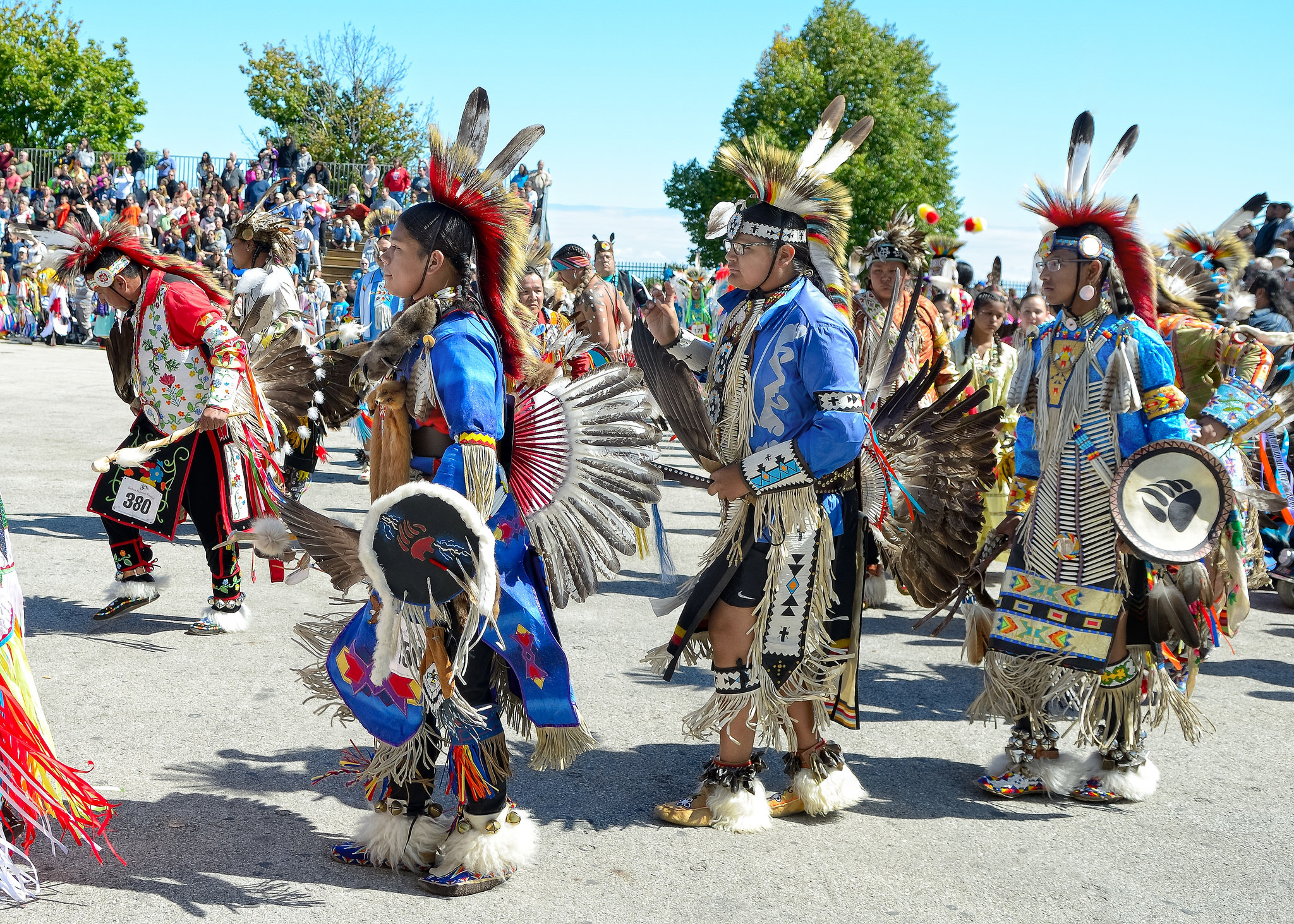 Traditional Native American dances are a central aspect of Indian Summer Festival, as seen here in 2015.