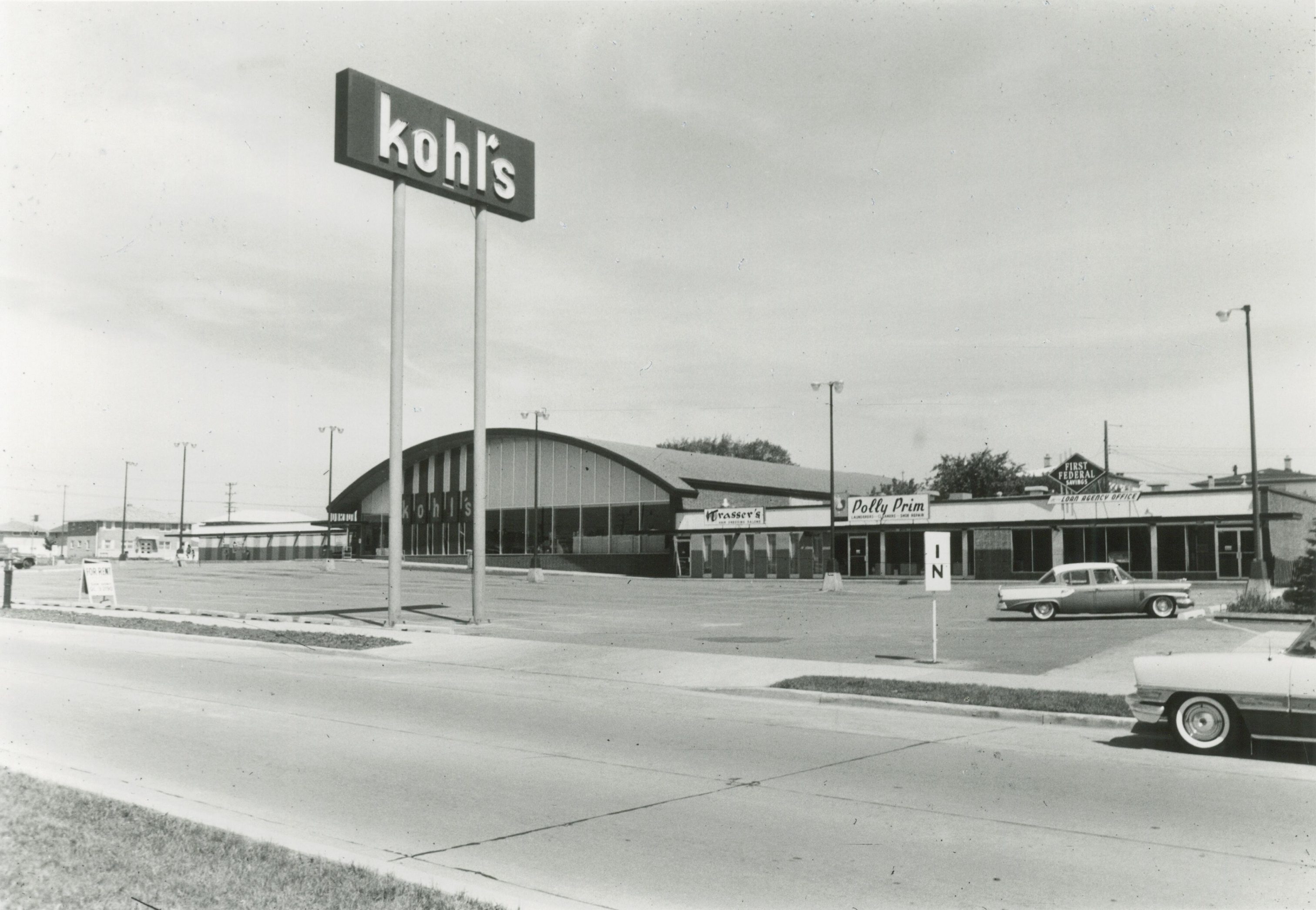 Prior to transition to a department store, Kohl's grocery stores, like this one on 64th and Silver Spring, were located throughout Milwaukee. 
