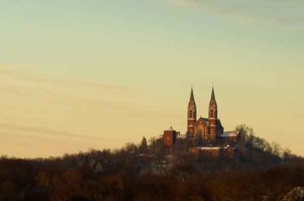 Holy Hill National Shrine of Mary, Help of Christians is a minor Roman Catholic basilica located in Washington County. It attracts thousands of religious and nonreligious visitors annually. 