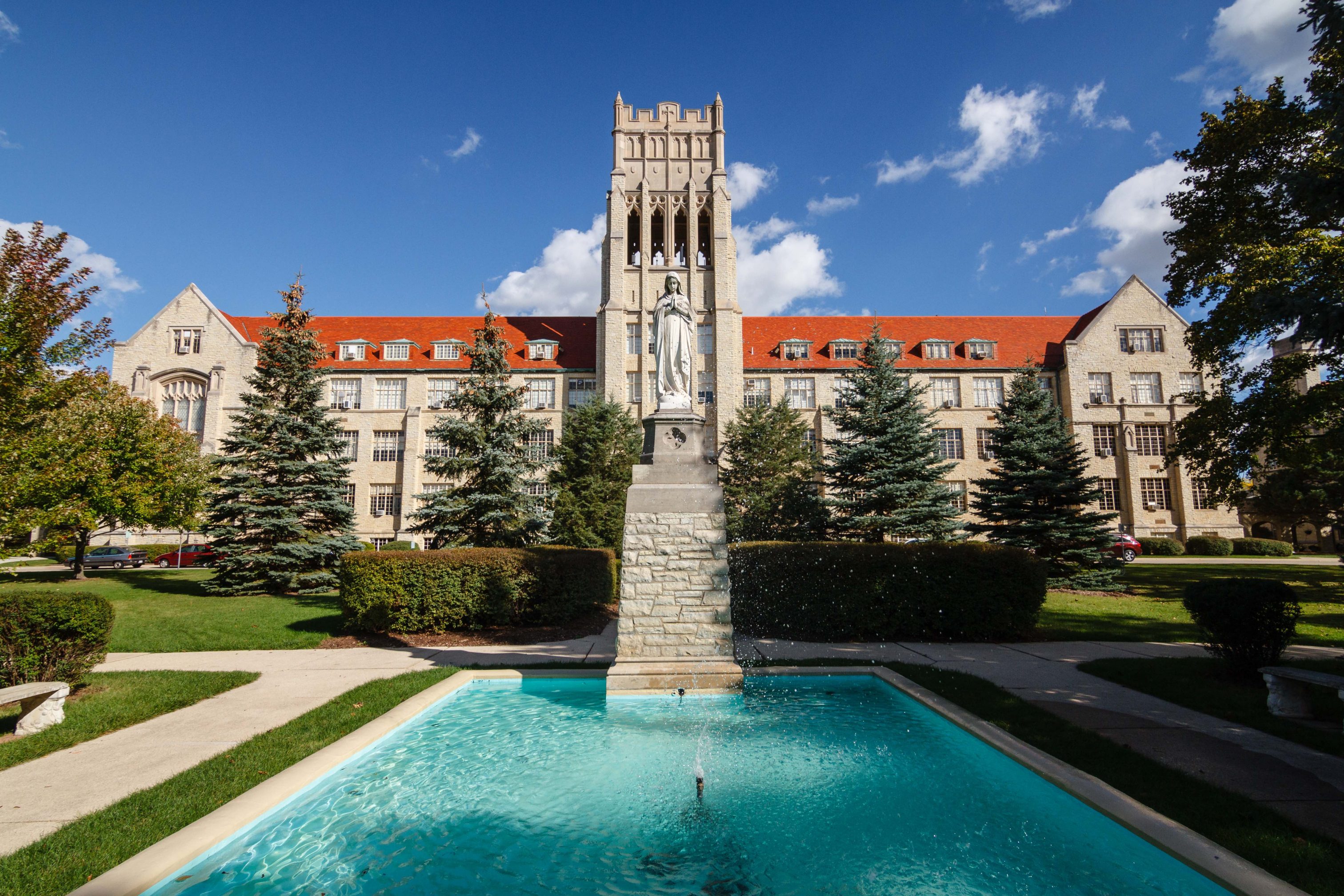 Although its origins date back to 1872, Mount Mary University first opened its Milwaukee campus in 1929 and continues to educate students today. 