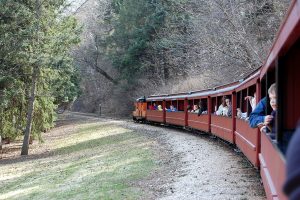 First opened in 1959, the Milwaukee County Zoo's miniature train ride continues to be a popular attraction for visitors. 