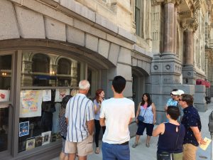 Historic Milwaukee, Inc. and its crew of volunteers offer walking tours of Milwaukee's architecture to promote preservation efforts. 