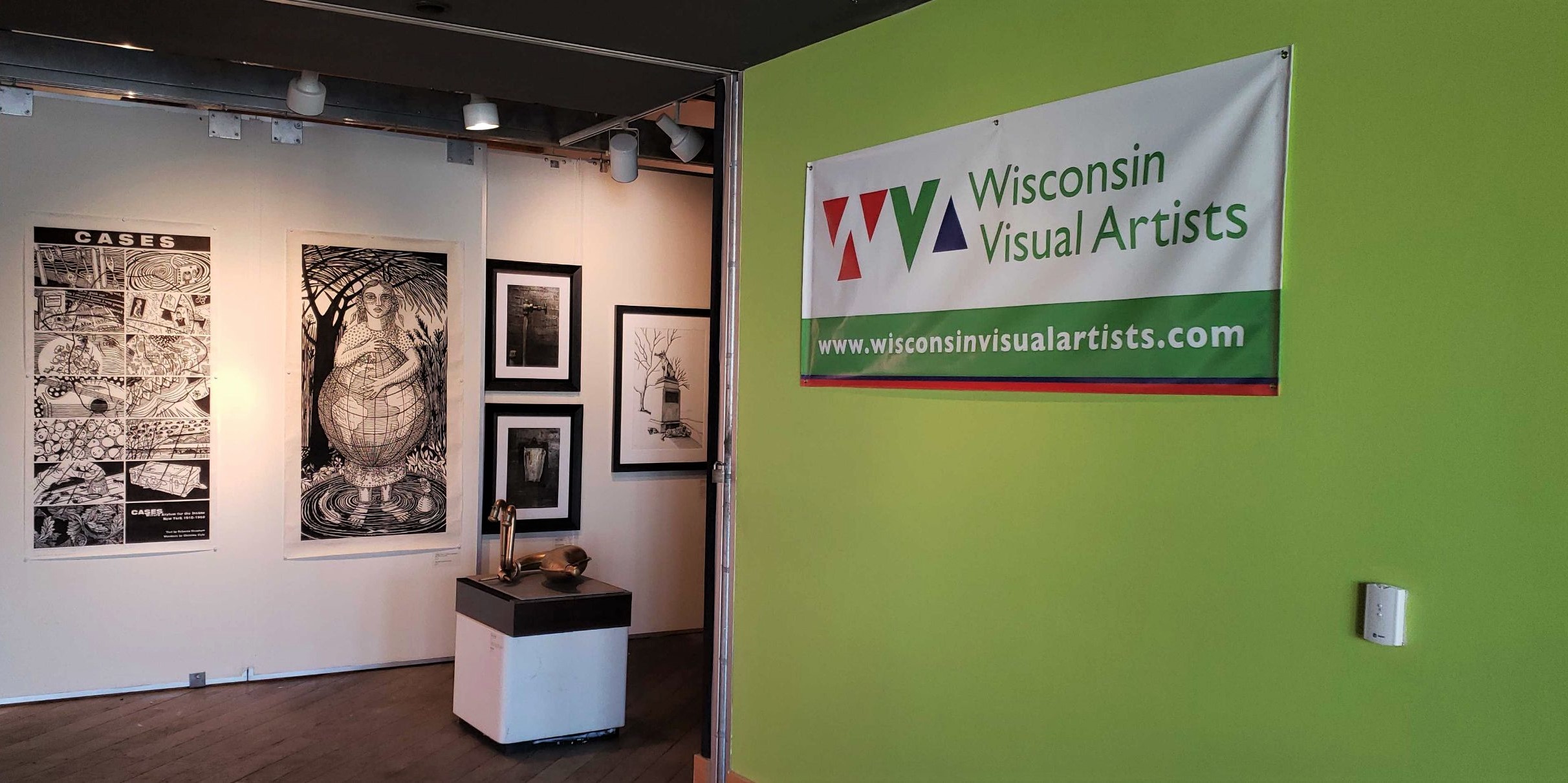 Founded in 1900, Wisconsin Visual Artists continues to provide exhibition opportunities for its members around the state today. 