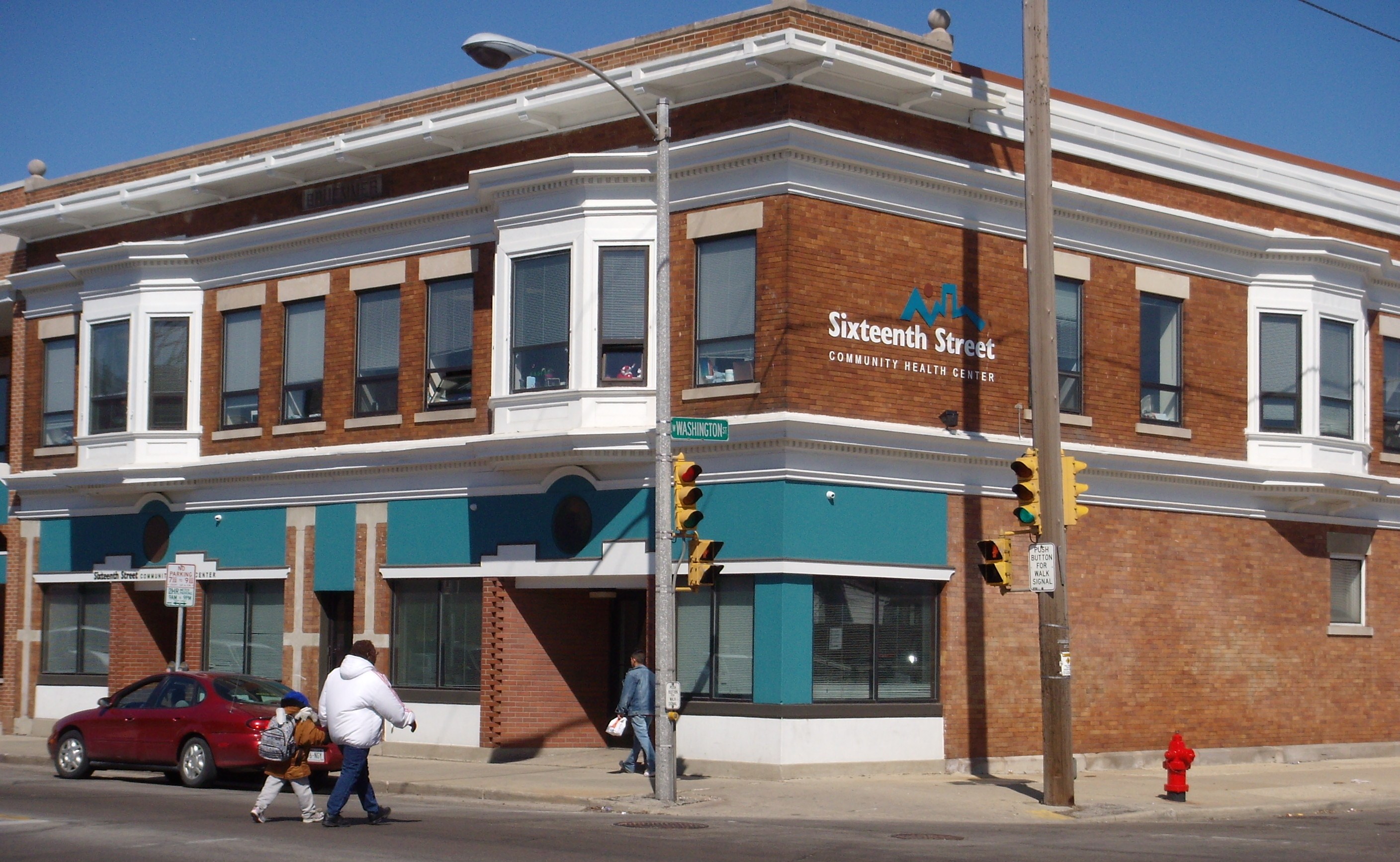 Since opening in 1969, the Sixteenth Street Community Health Care Centers have expanded to eight locations throughout the Greater Milwaukee area. Their Chavez Drive location is pictured here. 