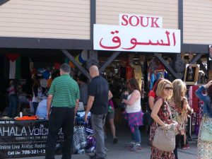 2014 marked the final year of Milwaukee's Arab World Fest. Pictured here is the festival's al-souk, or marketplace.