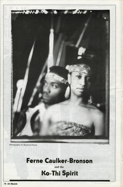 Ferne Caulker-Bronson, pictured here, founded the Ko-Thi Dance Company in 1969. 