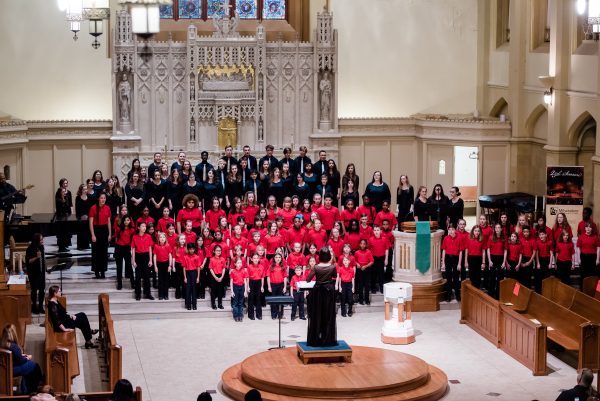 On May 18, 2019, the Milwaukee Children's Choir celebrated its 25th anniversary with a special concert held at St. Sebastian Parish. 